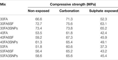 Impact of Silica Nanoparticles on the Durability of fly Ash Concrete